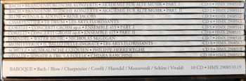 10CD/Doos Various: Baroque - Les Maîtres De L'Époque Baroque (XVII-XVIII siècle)