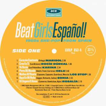 LP Various: Beat Girls Español! (1960s She-Pop From Spain) CLR
