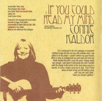 CD Various: Beautiful (A Tribute To Gordon Lightfoot)