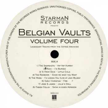 LP/CD Various: Belgian Vaults Volume Four (Legendary Tracks From The Sixties Archives)