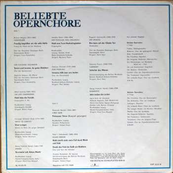 LP Various: Beliebte Opernchöre III. Folge
