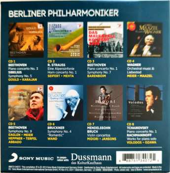 8CD Various: Berliner Philharmoniker Great Recordings