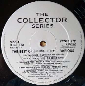 2LP Various: Best Of British Folk