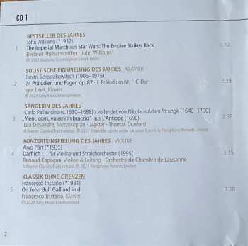 2CD Various: Best Of Klassik 2022 (Die Grosse Gala Der Opus Klassik-Preisträger)