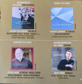 2CD Various: Best Of Klassik 2022 (Die Grosse Gala Der Opus Klassik-Preisträger)