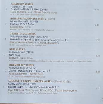 2CD Various: Best Of Klassik 2022 (Die Grosse Gala Der Opus Klassik-Preisträger)