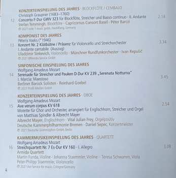 2CD Various: Best Of Klassik 2022 (Die Grosse Gala Der Opus Klassik-Preisträger)