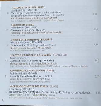 2CD Various: Best Of Klassik 2022 (Die Grosse Gala Der Opus Klassik-Preisträger)