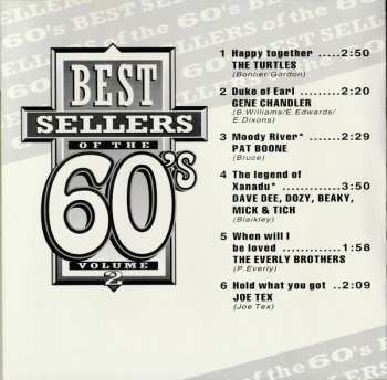 CD Various: Best Sellers Of The 60's Volume 2