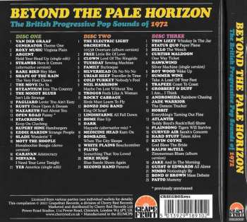 3CD Various: Beyond The Pale Horizon (The British Progressive Pop Sounds Of 1972)