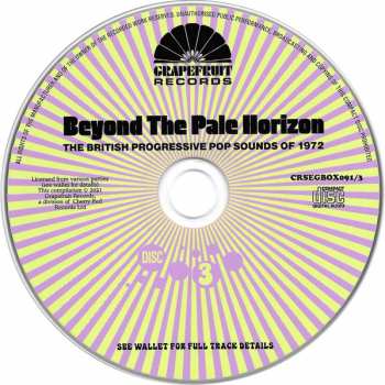 3CD Various: Beyond The Pale Horizon (The British Progressive Pop Sounds Of 1972)
