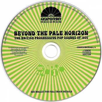 3CD Various: Beyond The Pale Horizon (The British Progressive Pop Sounds Of 1972)