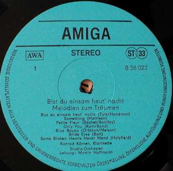 LP Various: Bist Du Einsam Heut' Nacht (Melodien Zum Träumen)