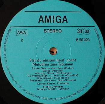 LP Various: Bist Du Einsam Heut' Nacht (Melodien Zum Träumen)