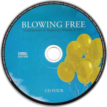 4CD/Doos Various: Blowing Free: Underground & Progressive Sounds Of 1972