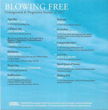 4CD/Doos Various: Blowing Free: Underground & Progressive Sounds Of 1972
