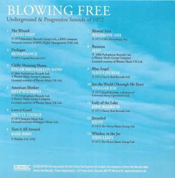 4CD/Doos Various: Blowing Free: Underground & Progressive Sounds Of 1972