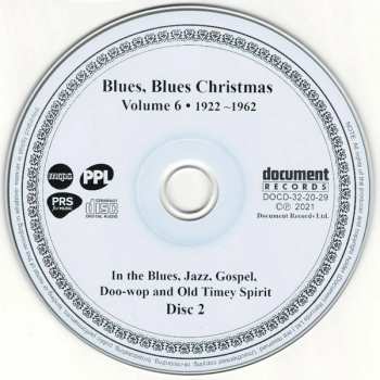 2CD Various: Blues, Blues Christmas Volume 6: 1922 - 1961
