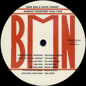 LP Various: BMN Ska & Rock Steady Always Together 1964-1968 LTD