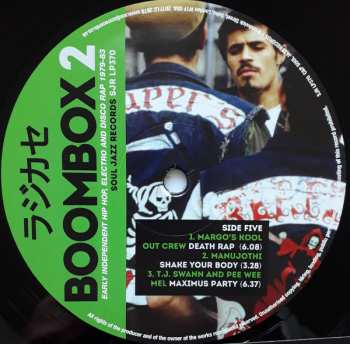 3LP Various: Boombox 2 (Early Independent Hip Hop, Electro And Disco Rap 1979-83)
