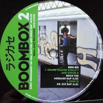 3LP Various: Boombox 2 (Early Independent Hip Hop, Electro And Disco Rap 1979-83)