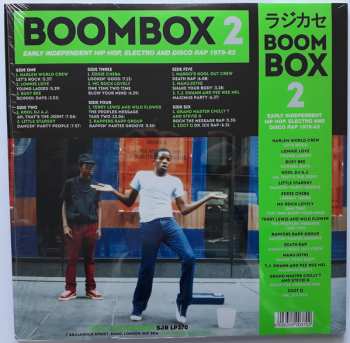 3LP Various: Boombox 2 (Early Independent Hip Hop, Electro And Disco Rap 1979-83)
