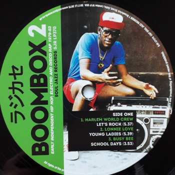 3LP Various: Boombox 2 (Early Independent Hip Hop, Electro And Disco Rap 1979-83)
