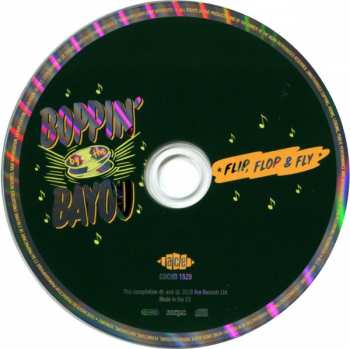 CD Various: Boppin' By The Bayou - Flip, Flop & Fly 