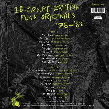 LP Various: Bored Teenagers Vol.15: 18 Great British Punk Originals '76-'83