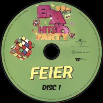 3CD/Doos Various: Bravo Hits Party - 90er Vol. 2