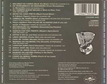 CD Various: Brazil: Forró: Music For Maids And Taxi Drivers