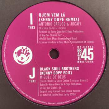 5SP/Doos Various: Brazil45: Mr Bongo x Kenny Dope LTD