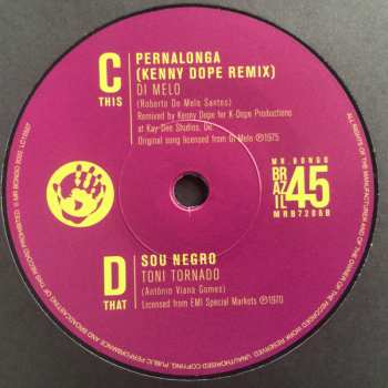 5SP/Doos Various: Brazil45: Mr Bongo x Kenny Dope LTD