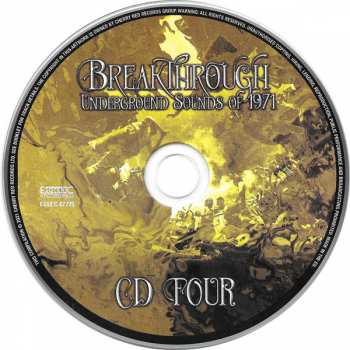 4CD/Doos Various: Breakthrough (Underground Sounds Of 1971)