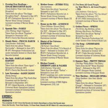 4CD/Doos Various: Breakthrough (Underground Sounds Of 1971)