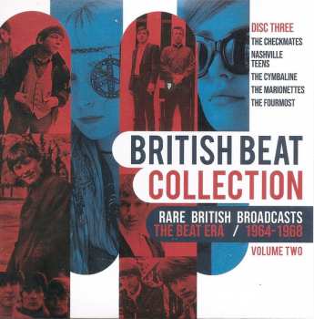3CD Various: British Beat Collection: Rare British Broadcasts - The Beat Era 1964-1968 Volume 2