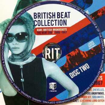 3CD Various: British Beat Collection: Rare British Broadcasts - The Beat Era 1965-1967