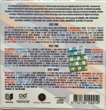 3CD Various: British Beat Collection: Rare British Broadcasts - The Beat Era 1965-1967