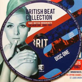 3CD Various: British Beat Collection: Rare British Broadcasts - The Beat Era 1965-1967