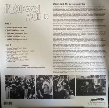 LP Various: Brown Acid: The Seventeenth Trip (Heavy Rock From The Underground Comedown)