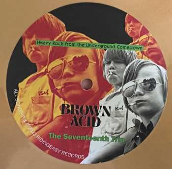 LP Various: Brown Acid: The Seventeenth Trip (Heavy Rock From The Underground Comedown)