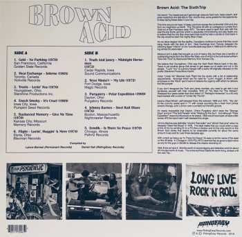 LP Various: Brown Acid: The Sixth Trip (Heavy Rock From The Underground Comedown)