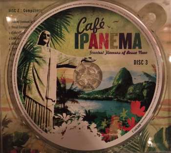 3CD/Doos Various: Café Ipanema (Greatest Flavours Of Bossa Nova)