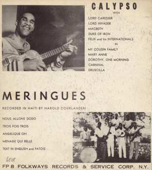 CD Various: Calypso And Meringues
