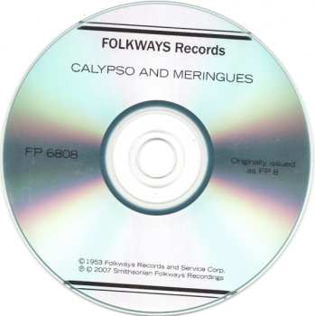 CD Various: Calypso And Meringues