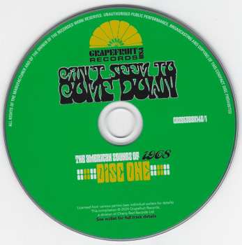 3CD/Doos Various: Can't Seem To Come Down - The American Sounds Of 1968