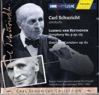CD Ludwig van Beethoven: Symphony No. 9 Op. 125, Overture »Coriolan«, Op. 62
