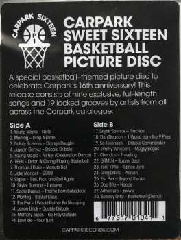 LP Various: Carpark Sweet Sixteen Basketball Picture Disc PIC