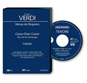 CD Various: Carus Choir Coach - Giuseppe Verdi: Messa Da Requiem (tenor)