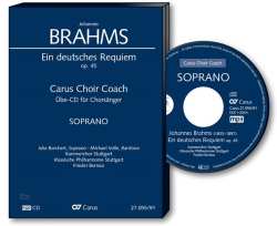 CD Various: Carus Choir Coach - Johannes Brahms: Ein Deutsches Requiem Op.45 (sopran)